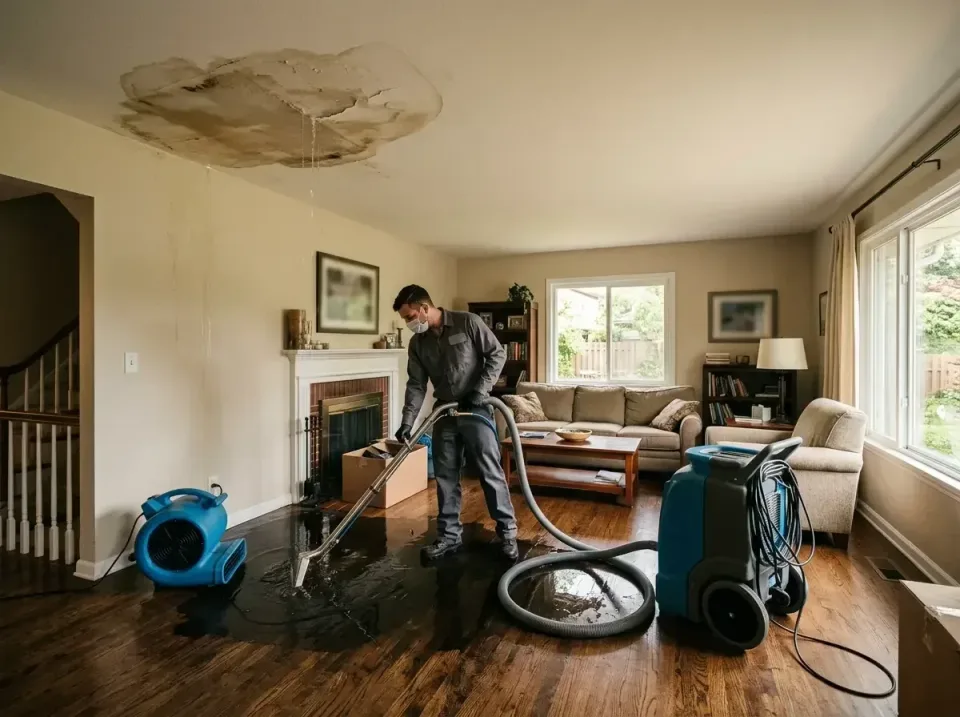 attic-pipe-burst-ceiling-drip-008 — frequently asked questions, Water Damage Restoration & Carpet Care in Dunlap, IN